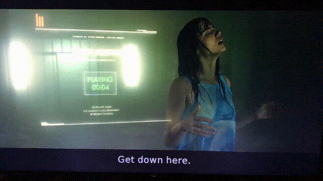 Blade Runner 2049 Subtitle Too Bright